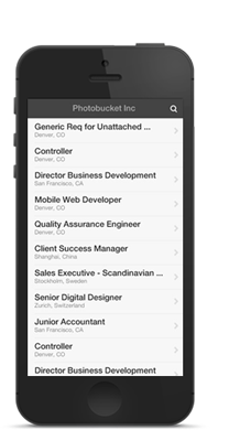 Mobile Careers Site