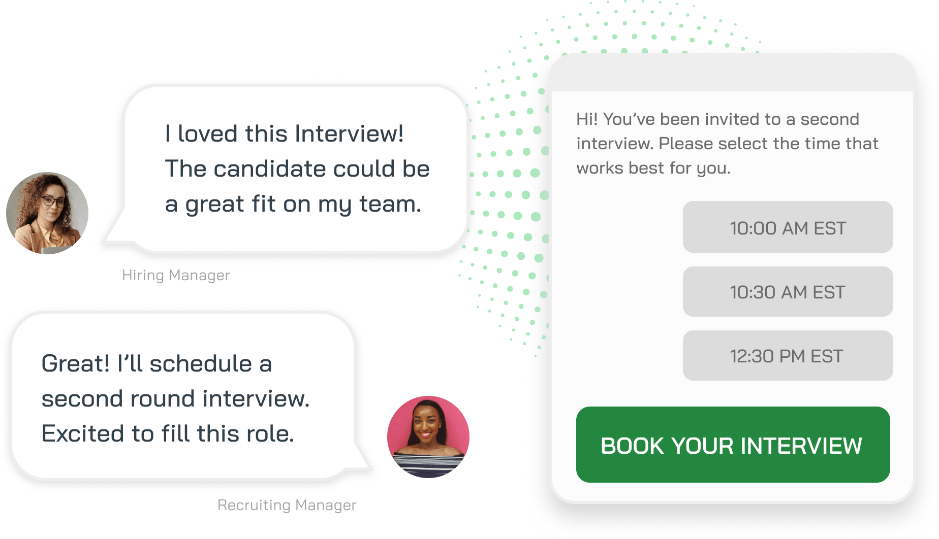 Mobile recruiting app for hiring teams