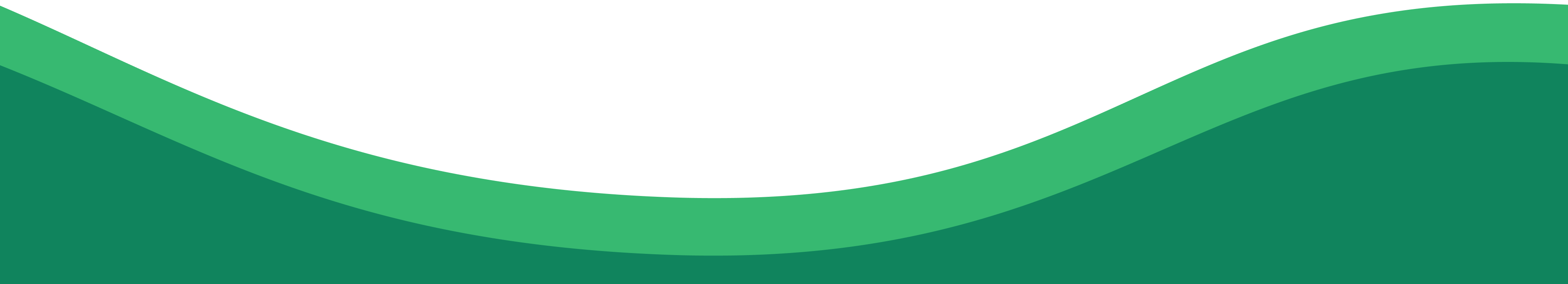 decorative green waves