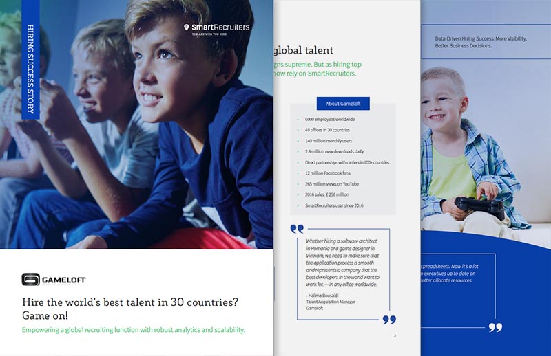 Gameloft – Hire the world’s best talent in 30 countries? Game on!