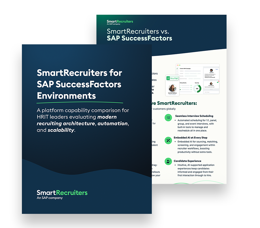 SmartRecruiters for SAP SuccessFactors Environments