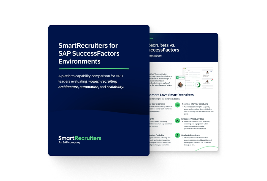 SmartRecruiters for SAP SuccessFactors Environments