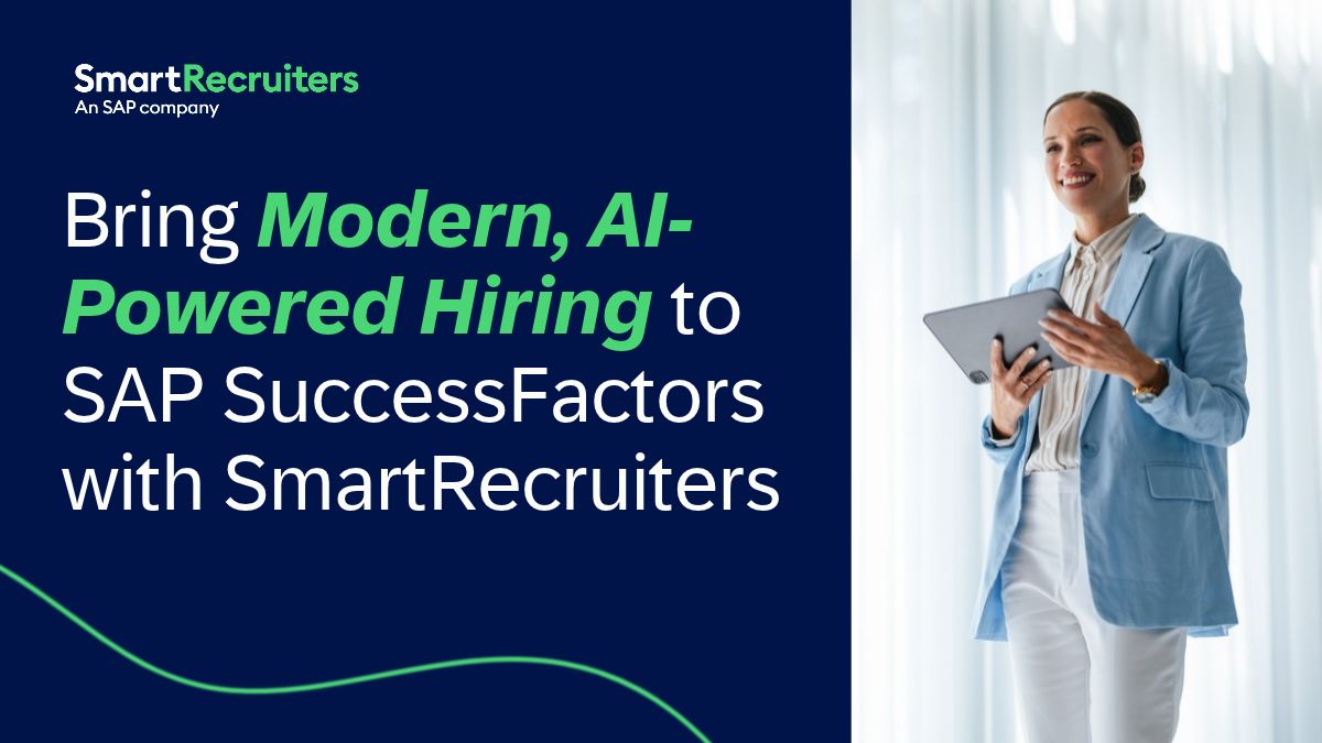 Bring Modern, Intelligent Hiring to SAP SuccessFactors with SmartRecruiters