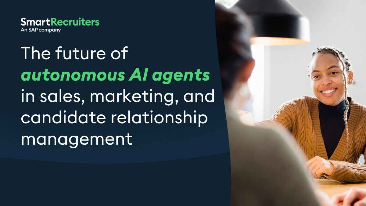 The future of autonomous AI agents in sales, marketing, and candidate relationship management.
