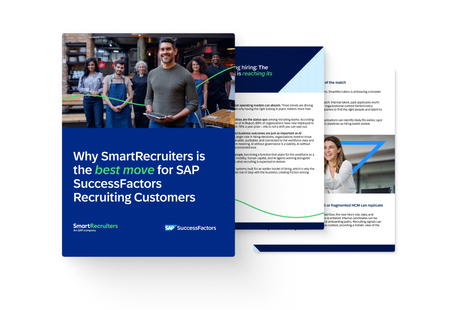 Why SmartRecruiters Is the Best Move for SAP SuccessFactors Recruiting Customers